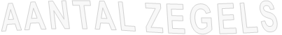 AANTAL ZEGELS