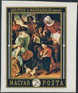 Merry company in a pergola