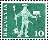 Postbode uit Zwitserland
